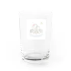 womy designsのMt.tokachi Water Glass :back