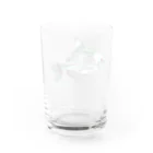 恒福水路のタイリクバラタナゴグラス Water Glass :back