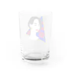 HE TOLD MEのPoppy Water Glass :back