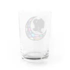 香庭くゆるのグラスプラネット月/プリンセス Water Glass :back