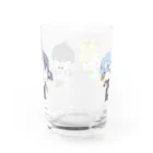 joseff_densanの陰キャラブコメ　SDキャラ集合絵 Water Glass :back