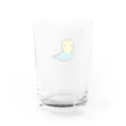 FROG FISH SHOPのことりのチロちゃん〜ドット絵〜 Water Glass :back