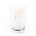 いぬころ｜変な犬図鑑のNo.136 ドライヤースキーヌ[2] 変な犬図鑑 Water Glass :back