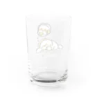 いぬころ｜変な犬図鑑のNo.184 ネゴトイイーヌ[1] 変な犬図鑑 Water Glass :back