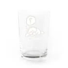 いぬころ｜変な犬図鑑のNo.184 ネゴトイイーヌ[3] 変な犬図鑑 Water Glass :back