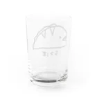 紫咲うにのながくないうつぼ Water Glass :back