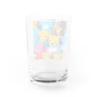 ミラくまのくまさんがたくさん Water Glass :back