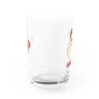 ぱるまな倶楽部の12星座☆おひつじ座ちゃん Water Glass :back