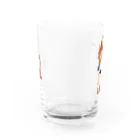 ぱるまな倶楽部の12星座☆しし座ちゃん Water Glass :back