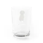 いぬころ｜変な犬図鑑のNo.223 ヨダレタラシーヌ[1] 変な犬図鑑 Water Glass :back