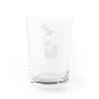 mikitoartの体重を気にする熊 Water Glass :back