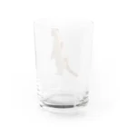 ☆家猫カンパニー社員グッズ☆のスタンディングきびだんご Water Glass :back