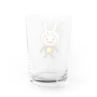 ヨープキャンが気になったのウサっ子 Water Glass :back