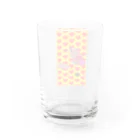 髭達磨のさくら Water Glass :back