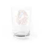 jun-hoshiの青い鳥 Water Glass :back