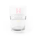 SHRIMPのおみせのお年玉回収員 Water Glass :back