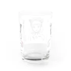 mikyacraft MIKA💓🌟赤い心臓のおしゃれさん Water Glass :back