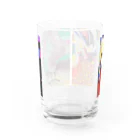 zusiの鮮やかなもどかしさ × 生かす Water Glass :back