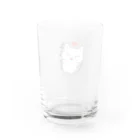 野良猫みーくんのどこでもほめほめみーくん Water Glass :back