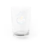 ねこ×はんのビールだいすき！(大） Water Glass :back