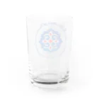 Loveuma. official shopのNorthern Lake's Ainu pattern（Symbol） Water Glass :back