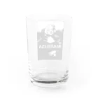 アインシュタインキャットのマリリザ Water Glass :back