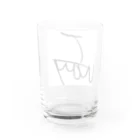 T-WAYのT-WAY ロゴ Water Glass :back