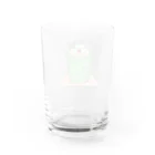 ぱ！のふわふわねこ クリームソーダ Water Glass :back