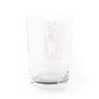 with Gorillaのnew year ごりら Water Glass :back