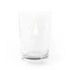 おみせのヨシゴイグッズ Water Glass :back