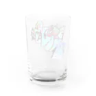 🍩tarojiro(たろじろ) shop🍩のどこかへ連れてかれる Water Glass :back