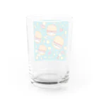 TokyoFridayNightの空飛ぶハンバーガー Water Glass :back