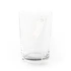 うみ屋の運ばれオリ坊（左向き） Water Glass :back