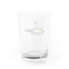 衣紋掛け✖︎ハンガーの月のうさぎ Water Glass :back