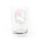 テクノポリスデザインのゲーセン猫（GAMECENTER TECNOPOLIS Ver.） Water Glass :back