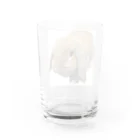 もふもふララちゃんのウサギグラス Water Glass :back