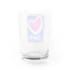 ミカちゃんの部屋⭐︎✴︎make a smile⭐︎✴︎のLOVES💗 Water Glass :back