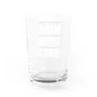 キッズモード某のボウリングピンズ  ( 架空麻雀牌シリーズ) Water Glass :back