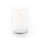 はいからヒストリカルSUZURI店のGO！GO！文化ちゃん Water Glass :back