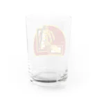 GOODS SHOP【そぞろな小窓】 SUZURI店の【脱穀してからね】 Water Glass :back