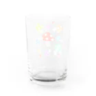ポイズン抹茶のいろいろキノコ Water Glass :back