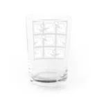 osaraba_chameropiの喫煙くまちゃん愛好会 Water Glass :back