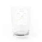 Andiamoの韓国食堂（白背景） Water Glass :back