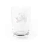 井上アフターバーナーのルドルフくん Water Glass :back