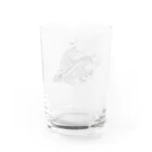 cottonの宇宙とあくまちゃん Water Glass :back