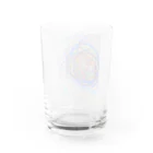 runの息子の絵 Water Glass :back