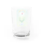 BARE FEET/猫田博人のメロンソーダフロート Water Glass :back