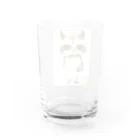 サブカルビジネスセンター尼崎のパステル猫ちゃん Water Glass :back