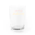 書楽家安田有吾のスパイスカレー menikuru Water Glass :back