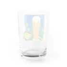 Rex Fitnessのビール（ゴッホ風） Water Glass :back